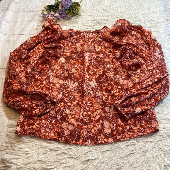 Ulla Johnson Tops - Ulla Johnson Medine Floral Blouse sz S